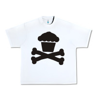 White johnny cupcakes funny skull Urban Heavy Tee - artisFamous