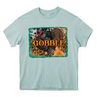 Arona thanksgiving turkey gobble with background Heavy Core Tee - RanaPortraitStore