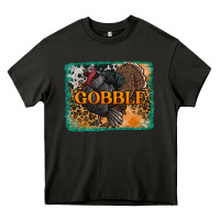 Asphalt thanksgiving turkey gobble with background Heavy Core Tee - RanaPortraitStore