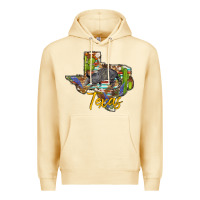 Pina Colada texas map armadillo Premium Hoodie - BarkalooDesign