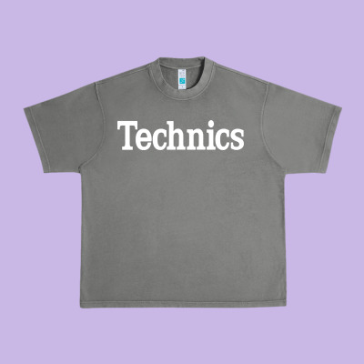 Technics Essential Urban Heavy Tee Designed By Artisfamous