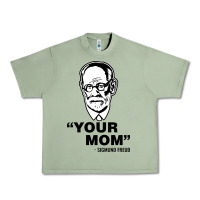 Oil Green your mom  Sigmund Freud Urban Heavy Tee - artisFamous