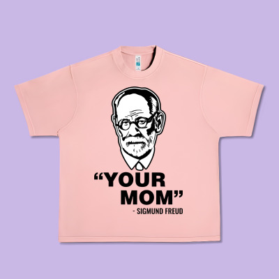 Your Mom  Sigmund Freud Urban Heavy Tee Designed By Artisfamous
