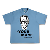 Pebble Blue your mom  Sigmund Freud Urban Heavy Tee - artisFamous