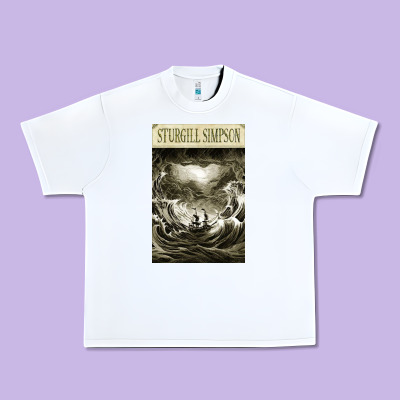 Sturgill Simpson Urban Heavy Tee Designed By Artisfamous