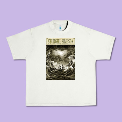 Sturgill Simpson Urban Heavy Tee Designed By Artisfamous