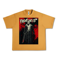 Peanut Butter friday the 13th jason drip Urban Heavy Tee - artisFamous