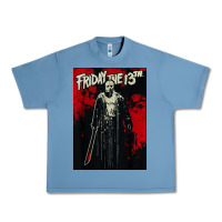 Pebble Blue friday the 13th jason drip Urban Heavy Tee - artisFamous