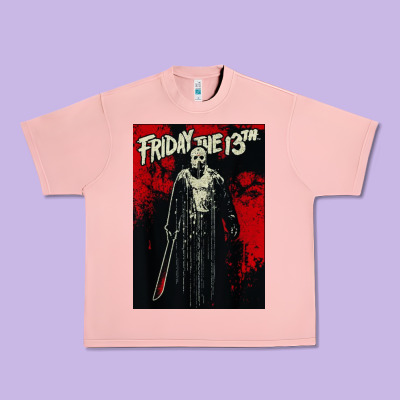 Friday The 13th Jason Drip Urban Heavy Tee Designed By Artisfamous