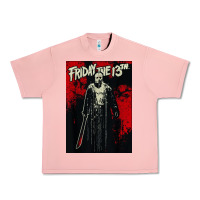 Salmon friday the 13th jason drip Urban Heavy Tee - artisFamous
