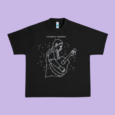 Sturgill Simpson Urban Heavy Tee Designed By Artisfamous
