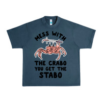 Midnight Navy mess with the crabo you get the stabo Urban Heavy Tee - artisFamous
