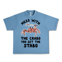 Pebble Blue mess with the crabo you get the stabo Urban Heavy Tee - artisFamous