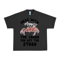 Pigment Black mess with the crabo you get the stabo Urban Heavy Tee - artisFamous