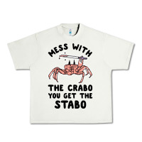 Pistachio mess with the crabo you get the stabo Urban Heavy Tee - artisFamous