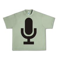 Oil Green microphone funny music Urban Heavy Tee - artisFamous