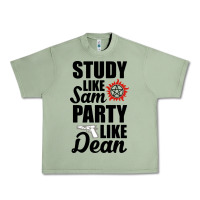 Oil Green study like sam party like dean Urban Heavy Tee - artisFamous