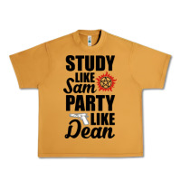 Peanut Butter study like sam party like dean Urban Heavy Tee - artisFamous