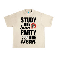 Sandshell study like sam party like dean Urban Heavy Tee - artisFamous