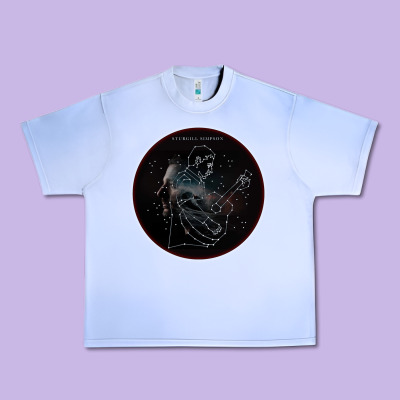 Sturgill Simpson Star Urban Heavy Tee Designed By Artisfamous