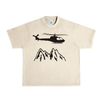 Sandshell mountain rescue helicopter funny Urban Heavy Tee - artisFamous