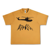 Peanut Butter mountain rescue helicopter funny Urban Heavy Tee - artisFamous
