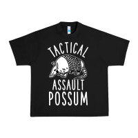 Black tactical assault possum Urban Heavy Tee - artisFamous