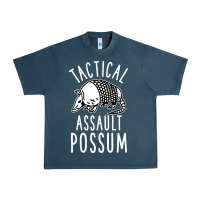 Midnight Navy tactical assault possum Urban Heavy Tee - artisFamous