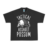 Pigment Black tactical assault possum Urban Heavy Tee - artisFamous