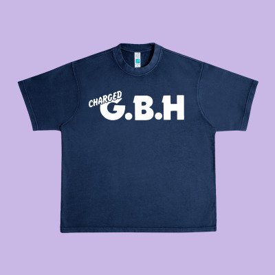 Charged G.b.h Urban Heavy Tee Designed By Artisfamous