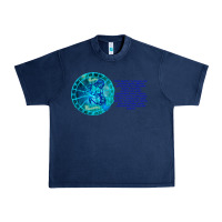 Navy Aquarius Sign Zodiac Astrology Horoscope T-shirt Urban Heavy Tee - artisFamous