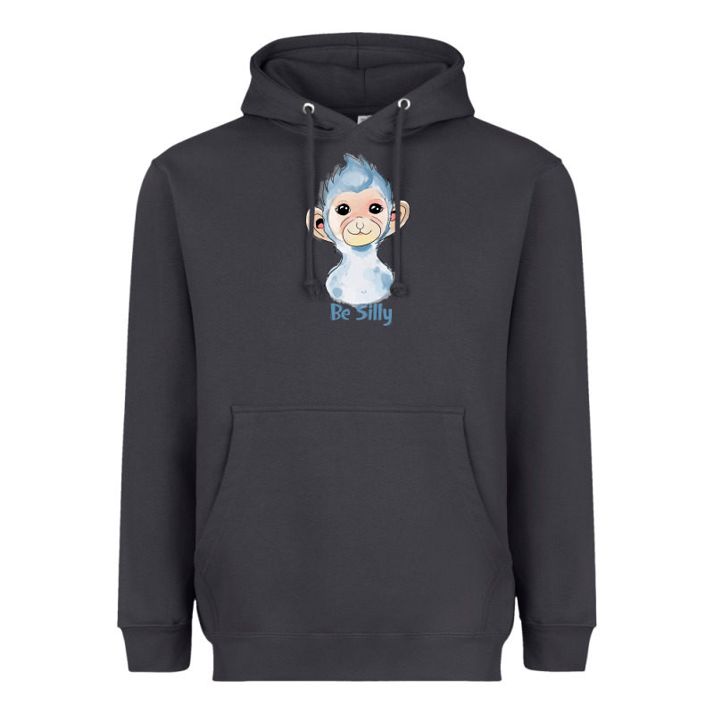 Monkey Cute Animals Heavyweight Hoodie by RanaPortraitStore | Teevron