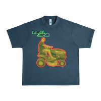 Midnight Navy Sturgill Simpson Tractor Urban Heavy Tee - artisFamous