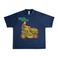 Navy Sturgill Simpson Tractor Urban Heavy Tee - artisFamous