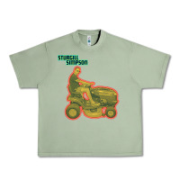 Oil Green Sturgill Simpson Tractor Urban Heavy Tee - artisFamous