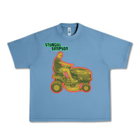 Pebble Blue Sturgill Simpson Tractor Urban Heavy Tee - artisFamous