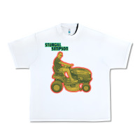 White Sturgill Simpson Tractor Urban Heavy Tee - artisFamous