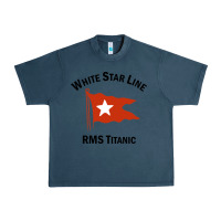 Midnight Navy white star line (1) Urban Heavy Tee - artisFamous