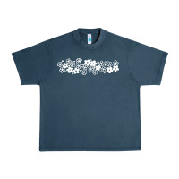 Midnight Navy pyrex pattern Urban Heavy Tee - artisFamous