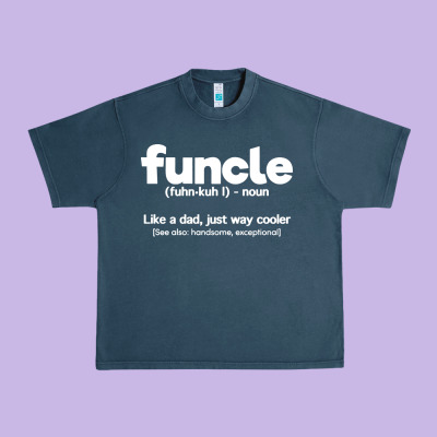 Funcle Definition Urban Heavy Tee Designed By Artisfamous