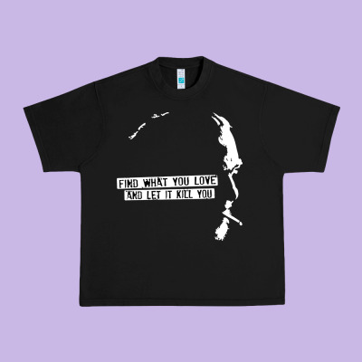 Charles Bukowski Urban Heavy Tee Designed By Artisfamous