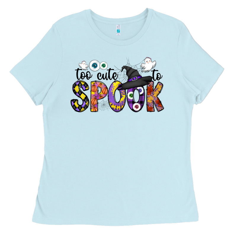Too Cute To Spook Ladies Tee by CowhideDigitalArt | Teevron