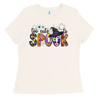 Bone too cute to spook Ladies Tee - CowhideDigitalArt