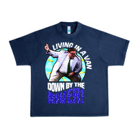 Navy chris farley   matt foley nostalgia Urban Heavy Tee - artisFamous