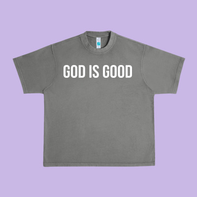 God Is Good Urban Heavy Tee Designed By Artisfamous