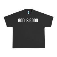 Pigment Black god is good Urban Heavy Tee - artisFamous