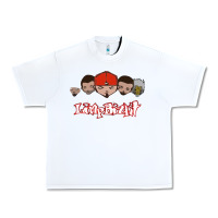 White Limp Bizkit Essential Urban Heavy Tee - artisFamous