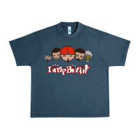 Midnight Navy Limp Bizkit Essential Urban Heavy Tee - artisFamous