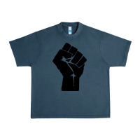Midnight Navy fist Urban Heavy Tee - artisFamous