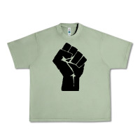 Oil Green fist Urban Heavy Tee - artisFamous